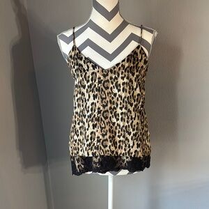 Leopard Print Cami Top